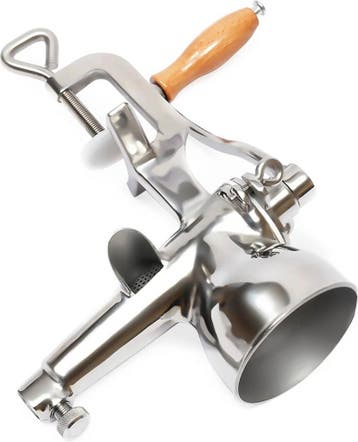 Slowjuicer handmatige Sapcentrifuge - Citruspers - RVS -, Ophalen of Verzenden, Zo goed als nieuw