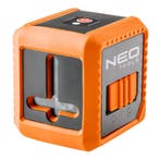 Kruis Laser, magnetische houder, 10m, Rood, Verzenden, Nieuw
