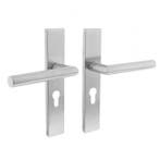 Deurbeslag | Deurkruk met cilinderschild | Intersteel | 55, Verzenden, Nieuw