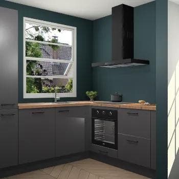 Onyxgrijze keuken Harbin 42624, Verzenden, Nieuw