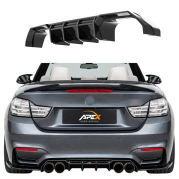 Apex - Diffuser geschikt voor BMW 4 Serie M4 F82 | 2014-2021