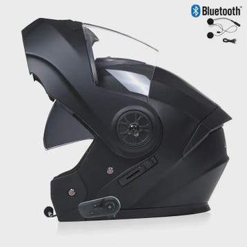 Modulaire Motorhelm Unisex met Dubbel Vizier & Bluetooth - D, Verzenden, Nieuw met kaartje