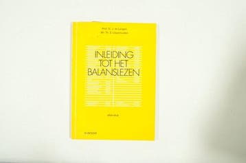 Inleiding tot het balanslezen - Langen, Verzenden, Gelezen