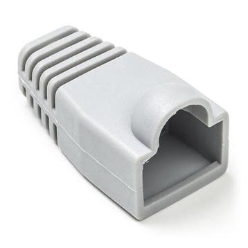 RJ45 tule | Nedis (Per stuk, Knikbescherming, Grijs), Verzenden, Nieuw