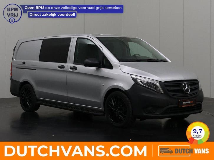 Mercedes-Benz Vito 116CDI Dubbele-cabine 2021 L2 H1 Diesel, Auto's, Bestelauto's, Te koop, Automaat, BTW verrekenbaar, Diesel