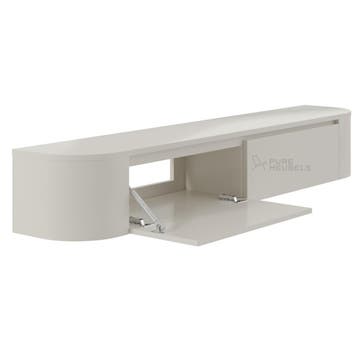 Dulce Japandi Tv-meubel 200 x 32 x 28 cm - Beige, Huis en Inrichting, Ophalen of Verzenden, Nieuw