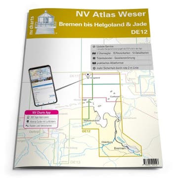 NV Charts Duitsland - DE12 Bremen tot Helgoland en Jade, Ophalen of Verzenden, Nieuw