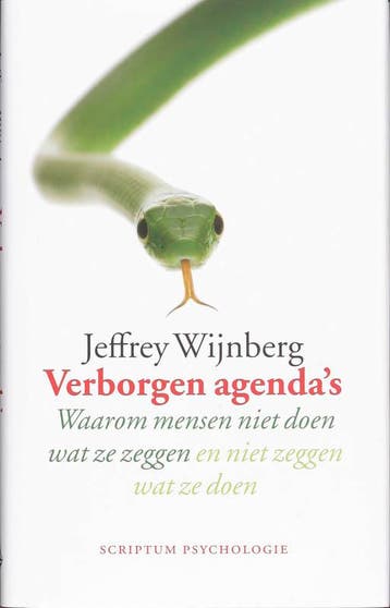 Verborgen agendas / Scriptum psychologie - J. Wijnberg, Verzenden, Zo goed als nieuw, J. Wijnberg