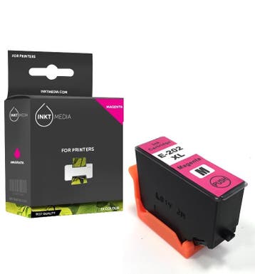 Geschikt Epson 202XL inktcartridge magenta hoge capaciteit, Nieuw, Cartridge, Inktmedia
