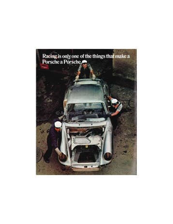 1970 PORSCHE 911 BROCHURE ENGELS (USA), Boeken, Nieuw, Porsche, Author