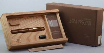 Omas - special edition legni pregiati lignum vitae - Vulpen, Verzamelen, Pennenverzamelingen, Nieuw