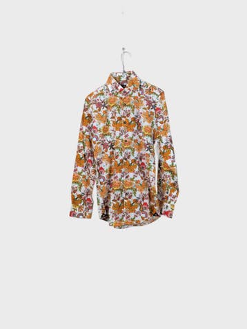 Circle of Gentlemen Casual overhemden Heren maat M Oranje, Ophalen of Verzenden, Nieuw