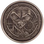 Ghana Africa Alien Antique Finish 1 oz 2022 (5.000 oplage), Verzenden, Overige landen, Losse munt, Zilver