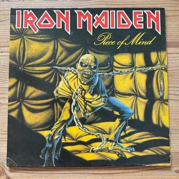 Iron Maiden - Piece Of Mind [First UK pressing] - LP - 1ste, Nieuw in verpakking