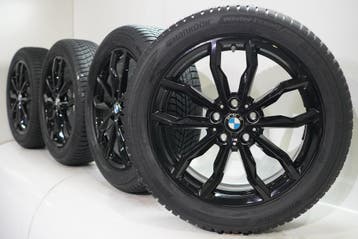 BMW X1 F48 X2 F39 711M 18 inch velgen Hankook Winterbanden N, Auto-onderdelen, 18 inch, Gebruikt, Velg(en), Winterbanden