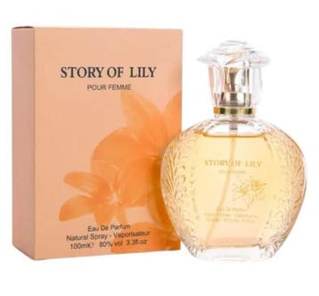 Fine Perfumery Story of Lily Eau de Parfum voor Dames 100 ml, Nieuw