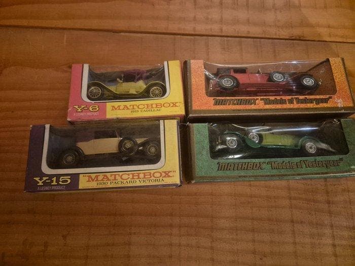 Matchbox 1:43 - Modelauto (4) - Matchbox miniatures de, Hobby en Vrije tijd, Modelauto's | 1:5 tot 1:12