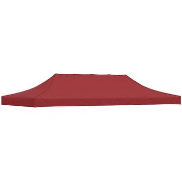 Tentdoek 6x3m Bordeauxrood | 34% Korting, Partytent, Minder dan 2 meter, Minder dan 4 meter, Ophalen of Verzenden