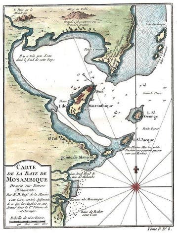 Afrika - Mozambique; N. Bellin - Carte de la Baye de, Boeken, Nieuw