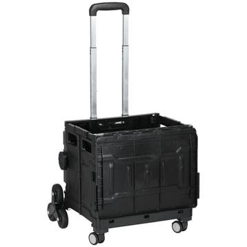 TRUUSK Opvouwbare Boodschappentrolley - Draagbaar tot 80 kg, Verzenden, Nieuw