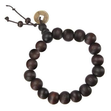 Fako Bijoux - Buddha Armband - Mala - 11-12mm - Bruin, Verzenden, Nieuw