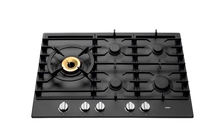 €662 ATAG HG7592EBA kookplaat Zwart Ingebouwd Gaskookplaat, Witgoed en Apparatuur, Kookplaten, Energieklasse A of zuiniger, Ophalen of Verzenden