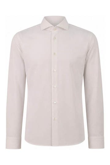 Xacus Overhemd in maat 41 Wit, Kleding | Heren, Verzenden, Gedragen, Wit, Xacus
