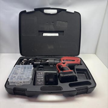 Lemp APL-130-H Perstang Met Lader En Accu | Nette Staat, Doe-het-zelf en Verbouw, Gereedschap | Overige machines, Ophalen of Verzenden