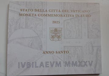 Vaticaan. 2 Euro 2025 Anno Santo (Zonder minimumprijs)