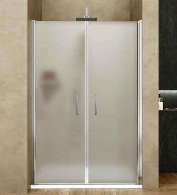 Lacus Giglio Evo Matt Nisdeur – 2 Deuren – 100 x 200 cm –, Ophalen of Verzenden, Nieuw, Chroom, Bad
