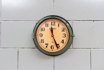 Wandklok - Seikosha CO. LTD Seiko - Staal, Bakeliet,