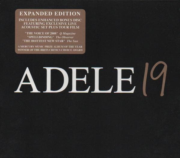 cd - Adele - 19, Cd's en Dvd's, Cd's | Overige Cd's, Zo goed als nieuw, Verzenden