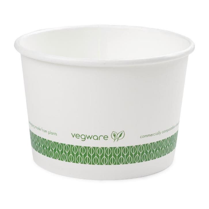 Composteerbare soep/ijs bakjes 45,4cl | 500 stuks Vegware, Zakelijke goederen, Horeca | Keukenapparatuur, Nieuw in verpakking