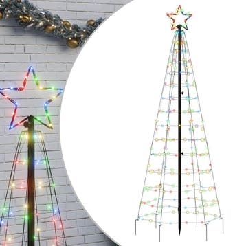 Kerstverlichting 180cm led | retourdeal 68% korting, Ophalen of Verzenden, Gebruikt