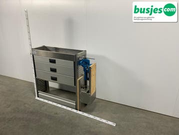 Aluca bedrijfswageninrichting 890x320x950mm (3020), Auto diversen, Ophalen of Verzenden