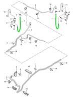 Remleiding achter. Porsche 955/957/958 Cayenne, Verzenden, Nieuw