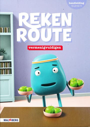 Reken Route Deel Handleiding Vermenigvuldigen groep 6, Verzenden, Nieuw