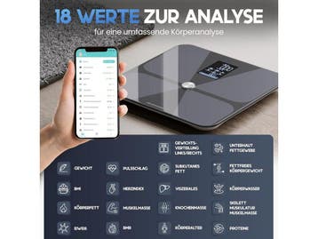 Heldenwerk Personenweegschaal - Digitaal - Lichaamsanalyse, Verzenden, Nieuw