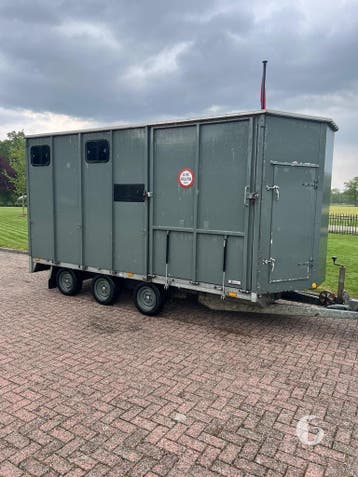Prachtige pony koetsentrailer! 4 pony’s! Met lier!, Dieren en Toebehoren, Ophalen, Zo goed als nieuw, Overige typen