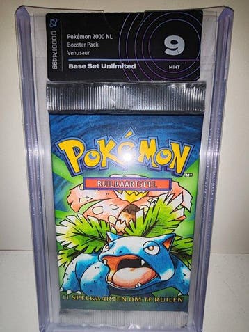 Pokémon - 1 Booster pack - Set base unlimited art venusaur -, Nieuw