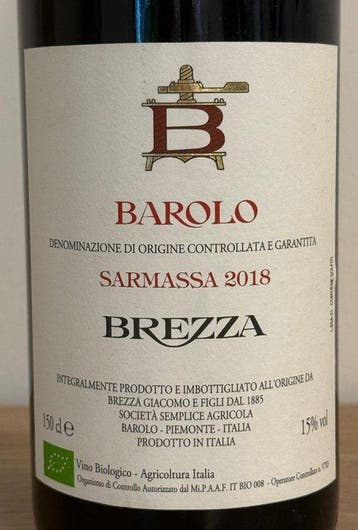 2018 Brezza, Sarmassa - Barolo DOCG - 1 Magnum (1,5 L), Nieuw