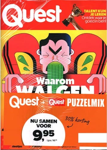 Pakket Quest + Quest Puzzelmix - 04 2025, Boeken, Verzenden, Nieuw, Sport en Vrije tijd