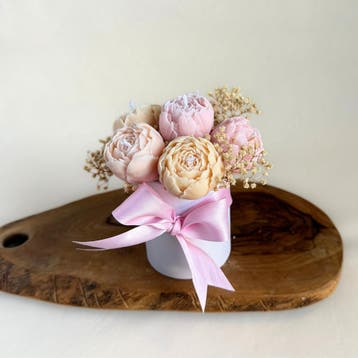 Mini Flower Box – handgemaakte bloemkaarsen, geurkaarsen, Verzenden, Nieuw, Kaars, Minder dan 25 cm