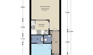 Te Huur 2 Kamer Appartement Hoeksewaard In Amstelveen, Direct bij eigenaar, Noord-Holland, Appartement, Amstelveen