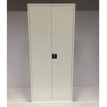 (MDK-107135) Kwadrant tweedeurskast wit 195 cm, NIEUW, Ophalen of Verzenden, Nieuw