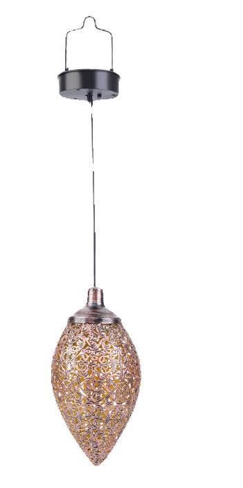 Set van 2 Solar Hanglampen – Holle LED Tuinlampen IP44, Verzenden, Nieuw
