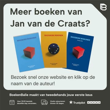 Vervolgboek wiskunde 9789043016193 Jan van de Craats, Boeken, Verzenden, Gelezen, Jan van de Craats