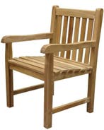 Concord dining tuinstoel teak, Ophalen of Verzenden, Nieuw, Teakhout