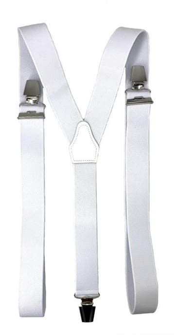 Witte Bretels met extra sterke clips, Verzenden, Nieuw