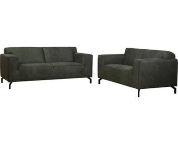 Bankstel Lyla W en W Furniture | Grijs Alabama, Huis en Inrichting, Banken | Bankstellen, Ophalen of Verzenden, Nieuw
